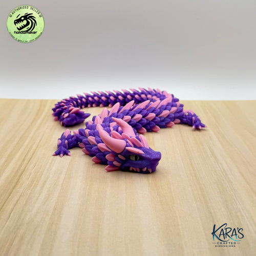 Articulating Dragon - 15" Long Multicolor