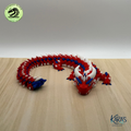 Patriotic Articulating Dragons Collection