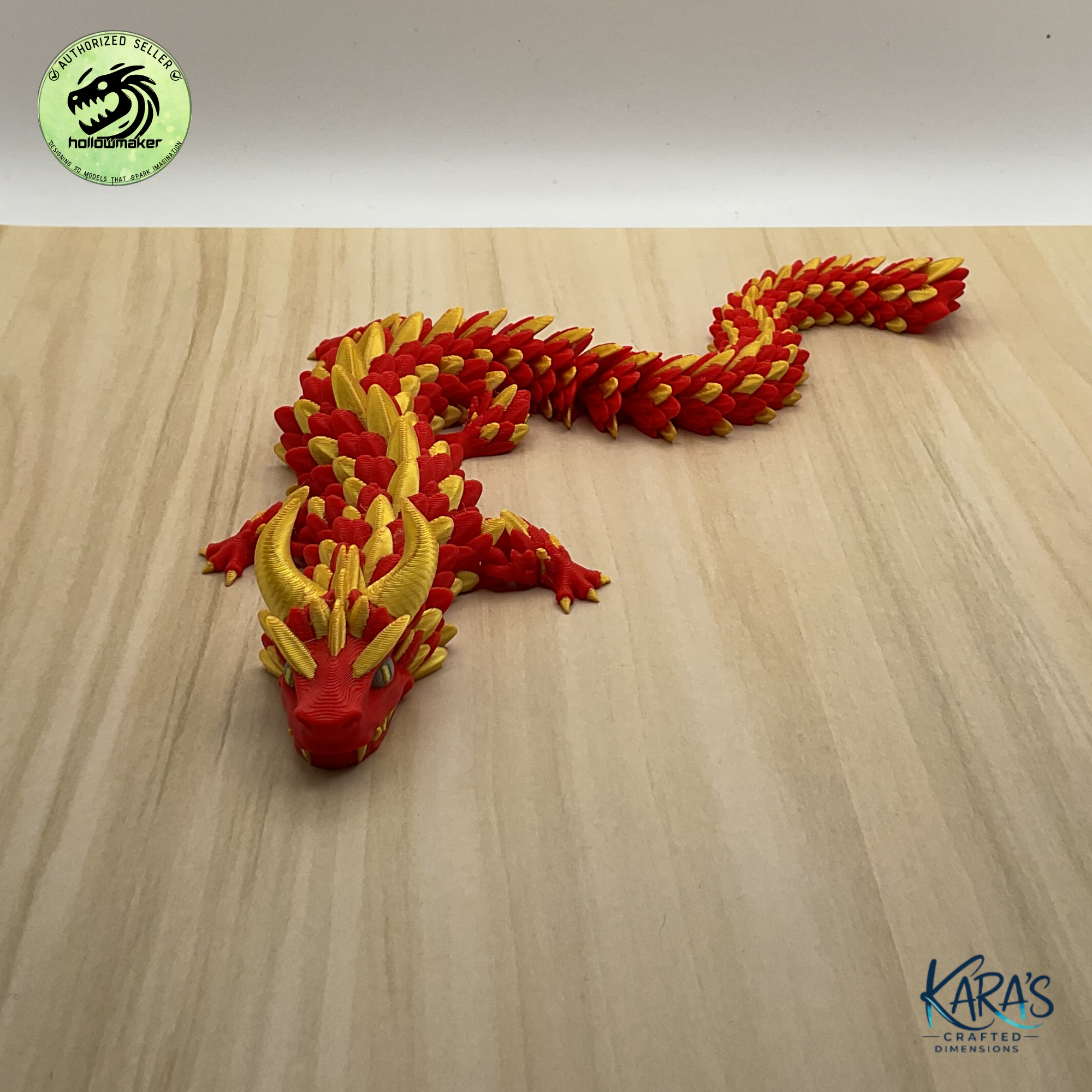 13 inch Articulating Dragon