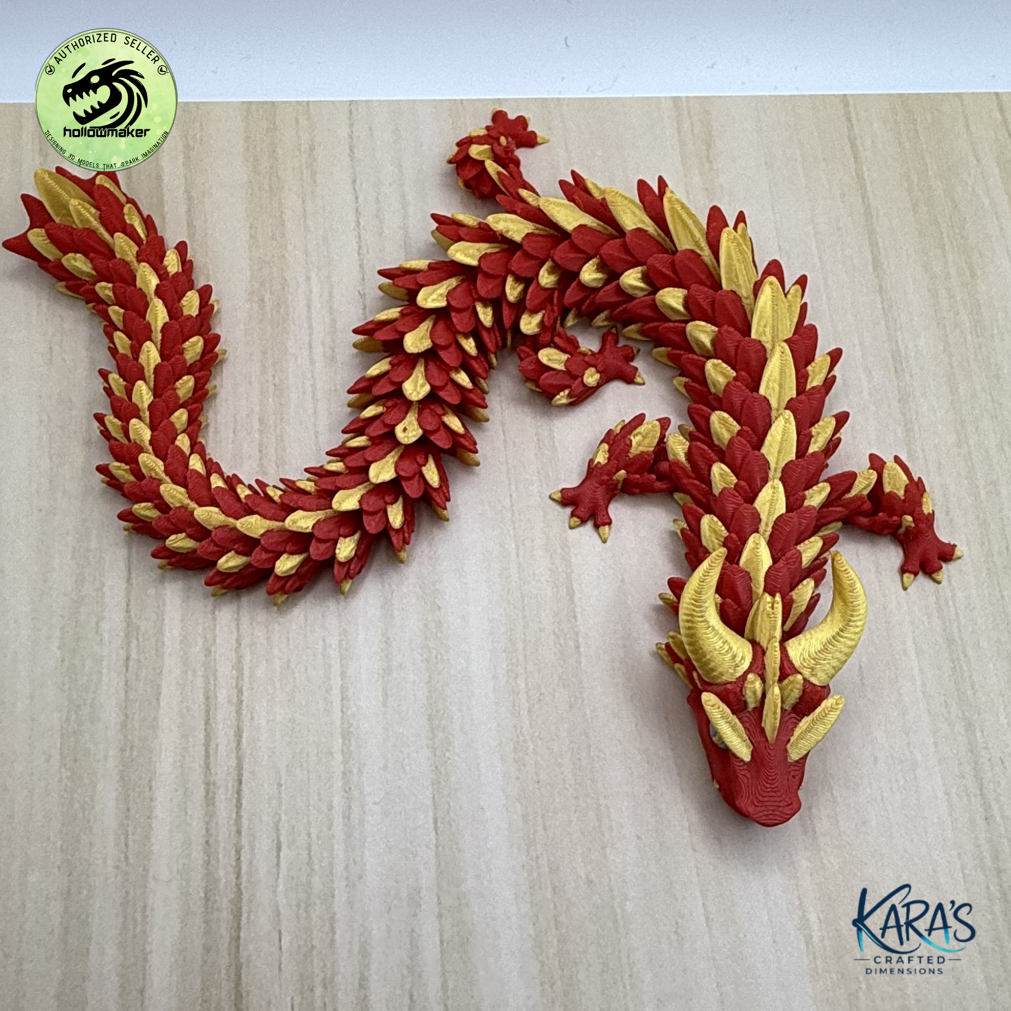 13 inch Articulating Dragon