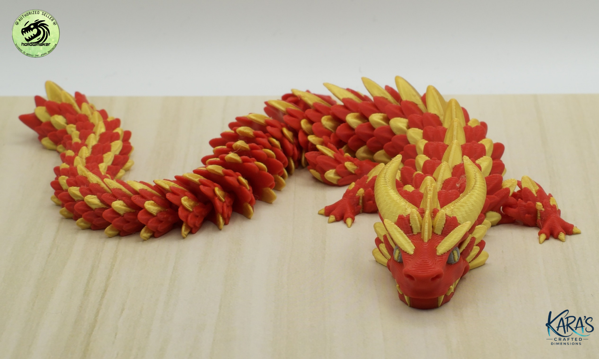 13 inch Articulating Dragon