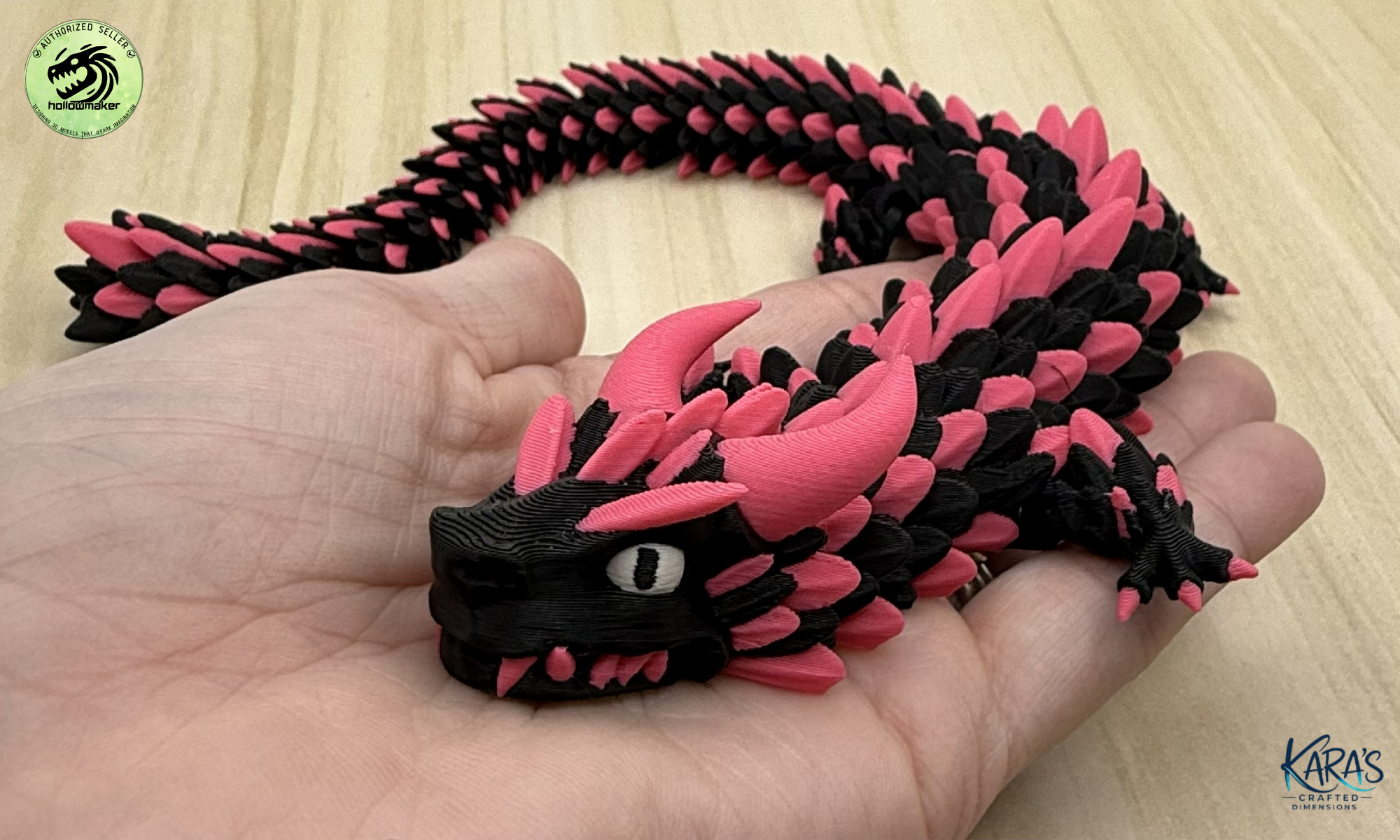 13 inch Articulating Dragon